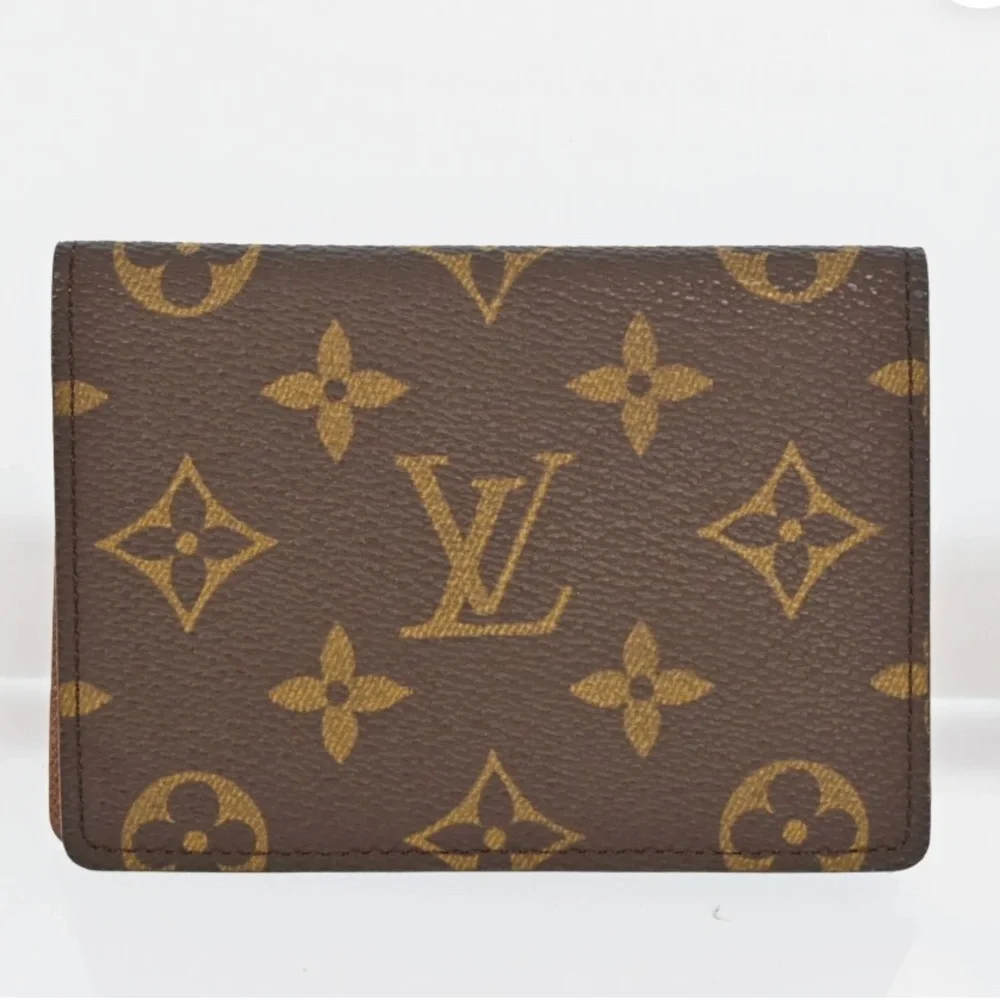 Louis Vuitton Monogram Card Holder Authentic Preloved Vintage with COA CA1919 - Picture 1 of 11